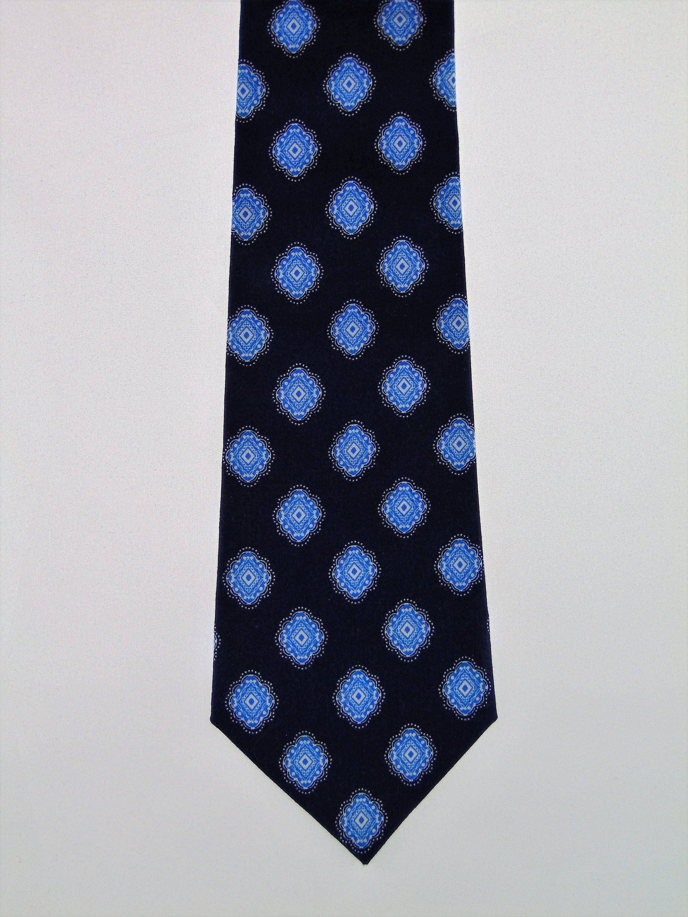 Navy Blue Necktie, Navy Blue Tie, Mens Necktie, Mens Tie, Navy Necktie ...