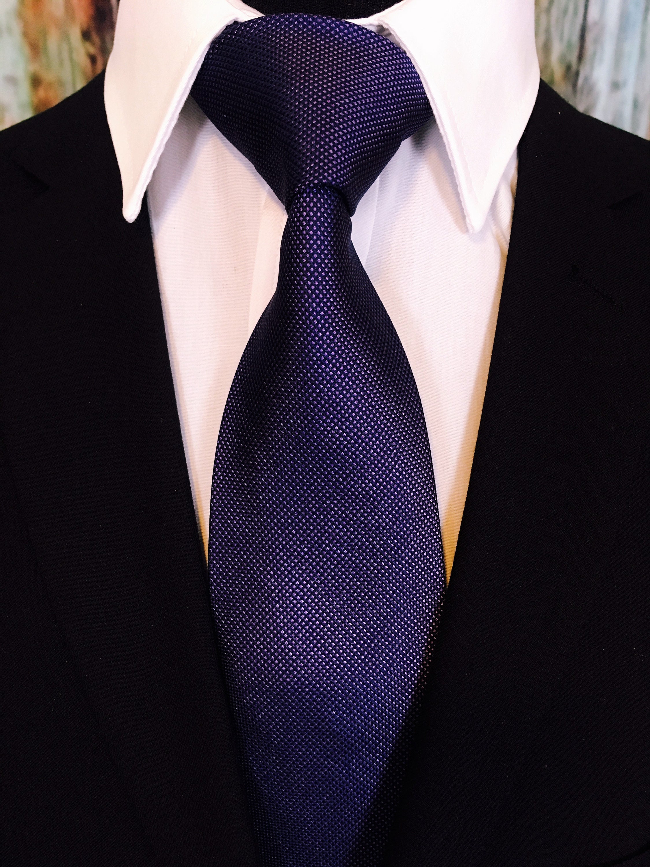 Groomsmen Ties – Navy Blue Silk Necktie