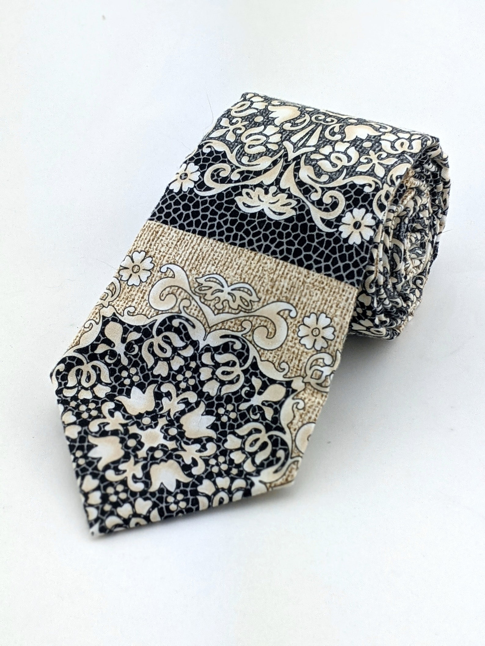 mens floral necktie