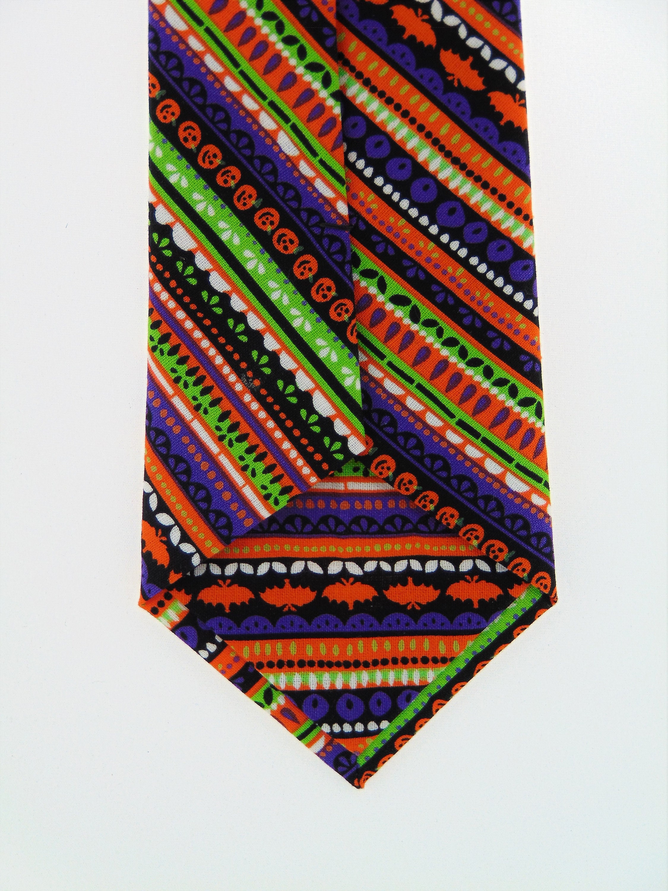 Halloween Neck Tie – Mens Colorful Ties for Halloween