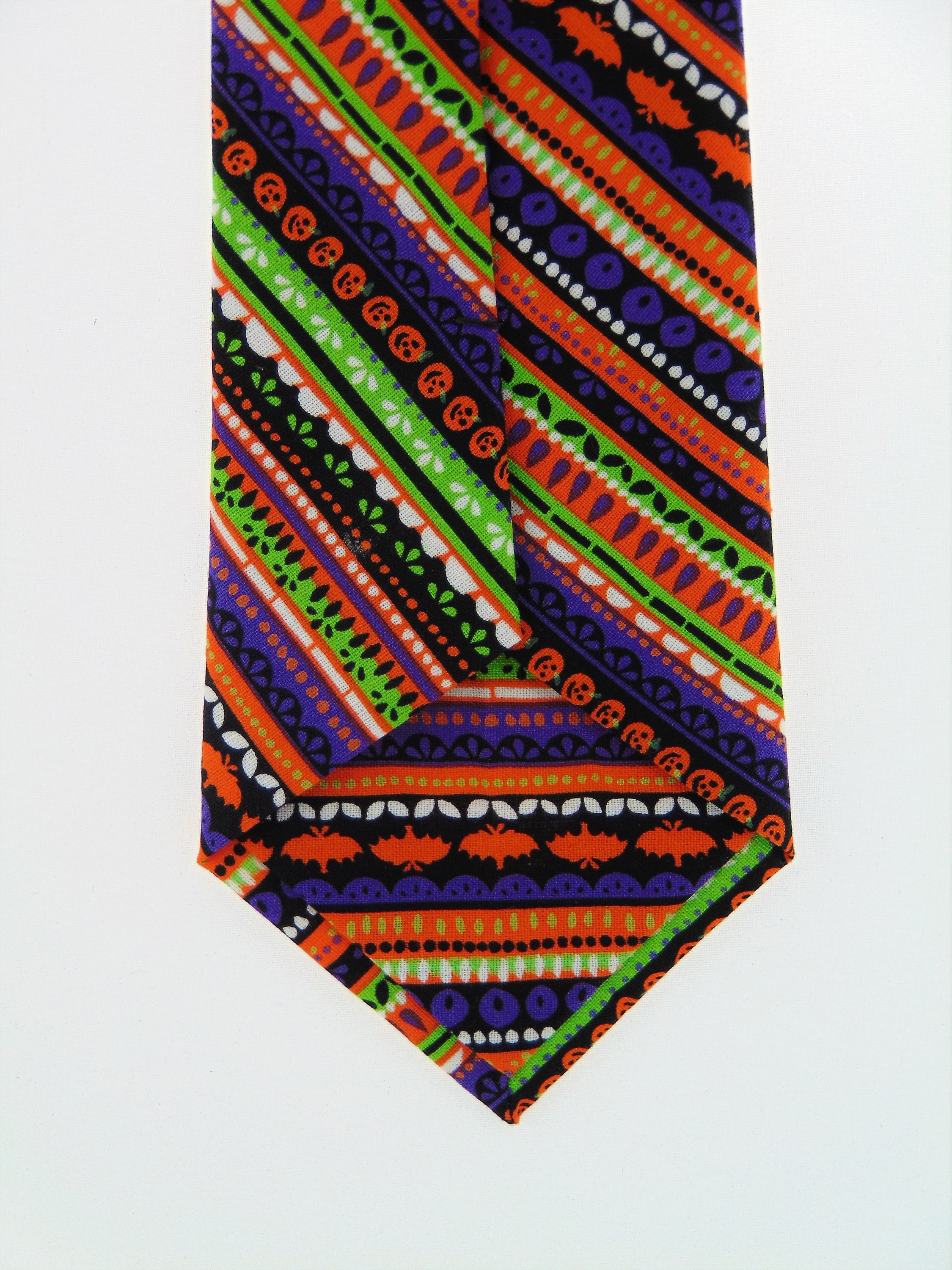 Halloween Neck Tie – Mens Colorful Ties for Halloween