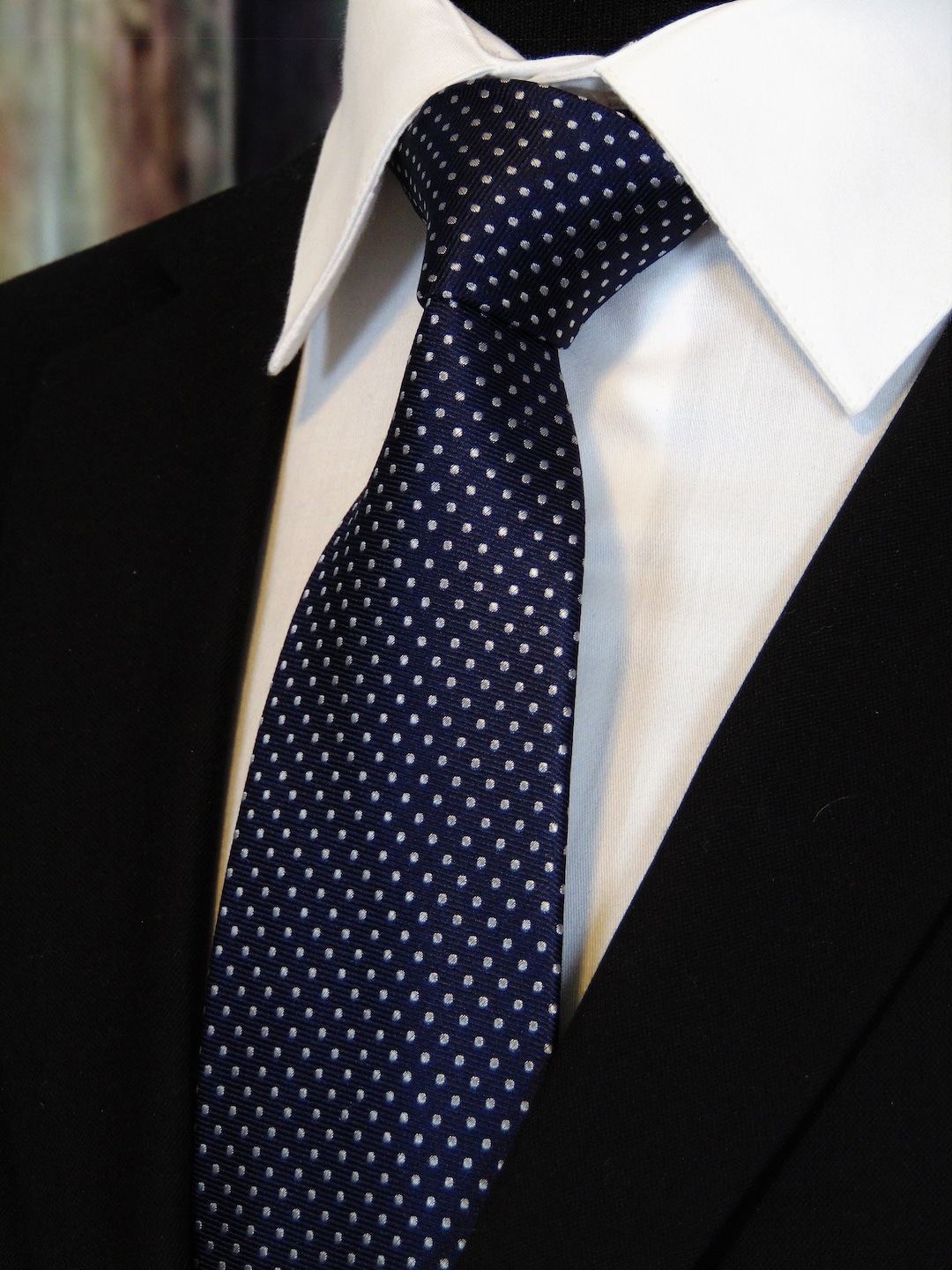 MENS NAVY TIE main image 0