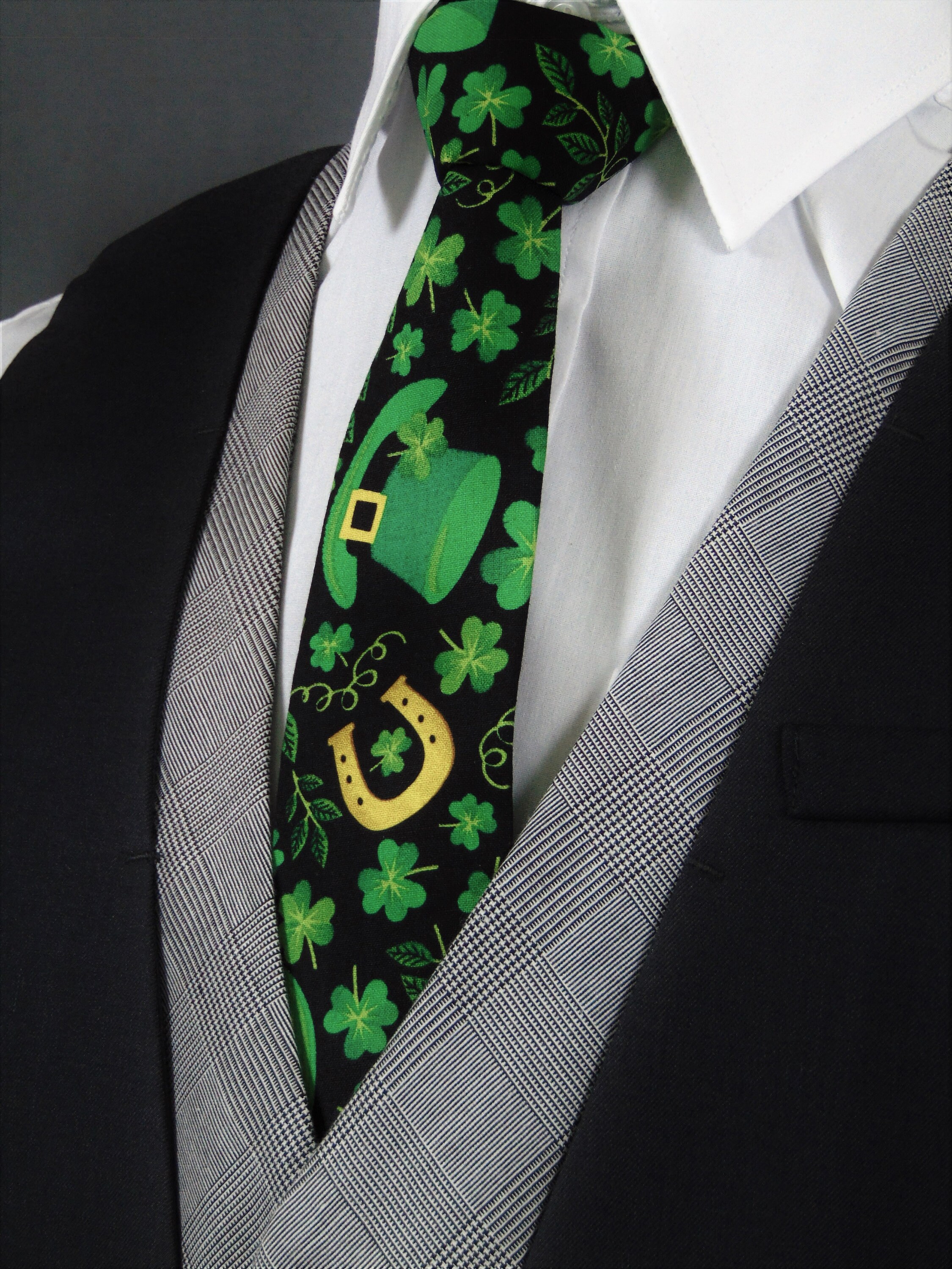 jerry garcia st patricks day tie