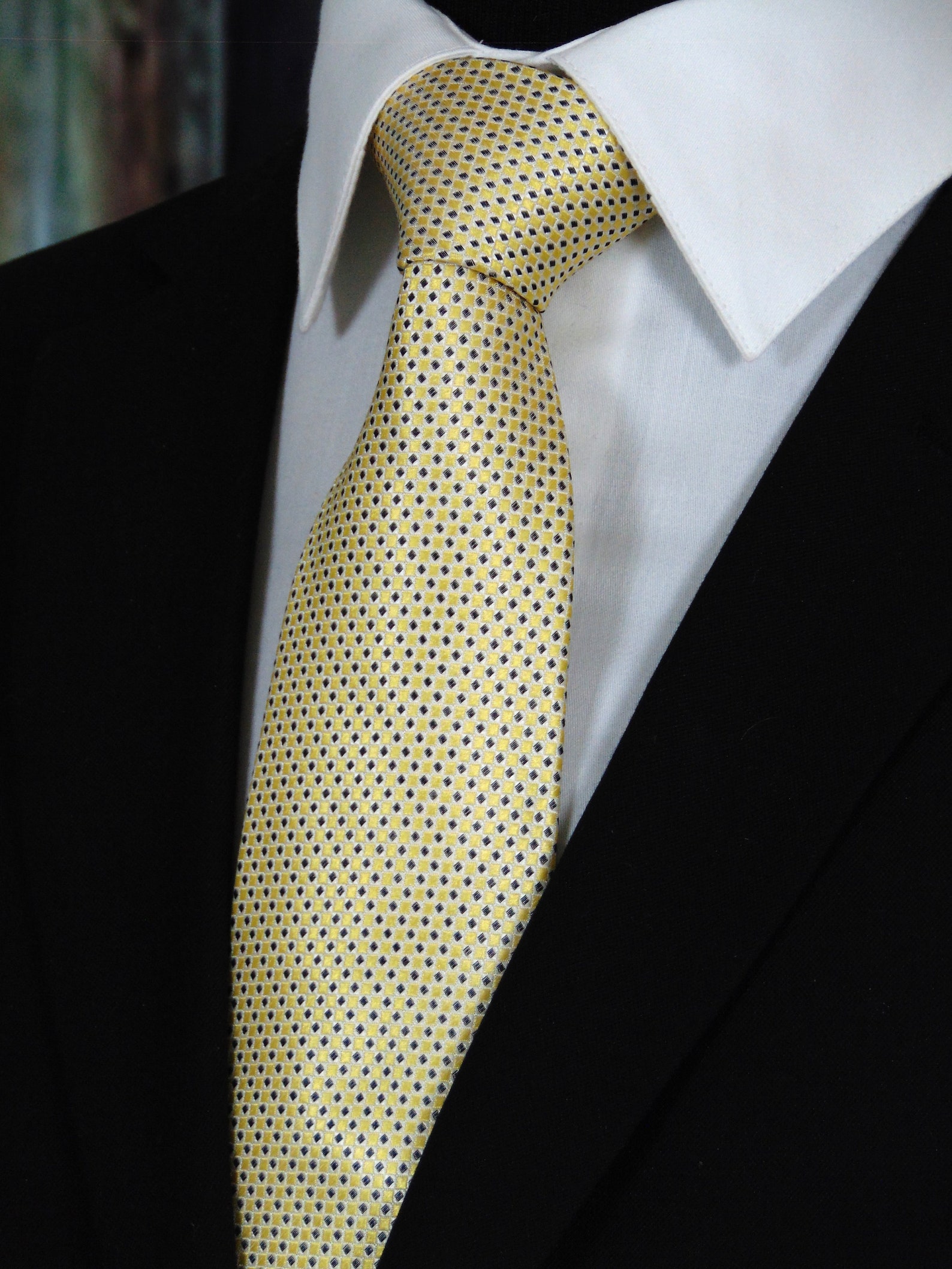Gold Ties for Men 100 Silk Mens Gold Necktie Etsy