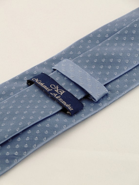 Louis Vuitton - Authenticated Tie - Silk Blue for Men, Very Good Condition