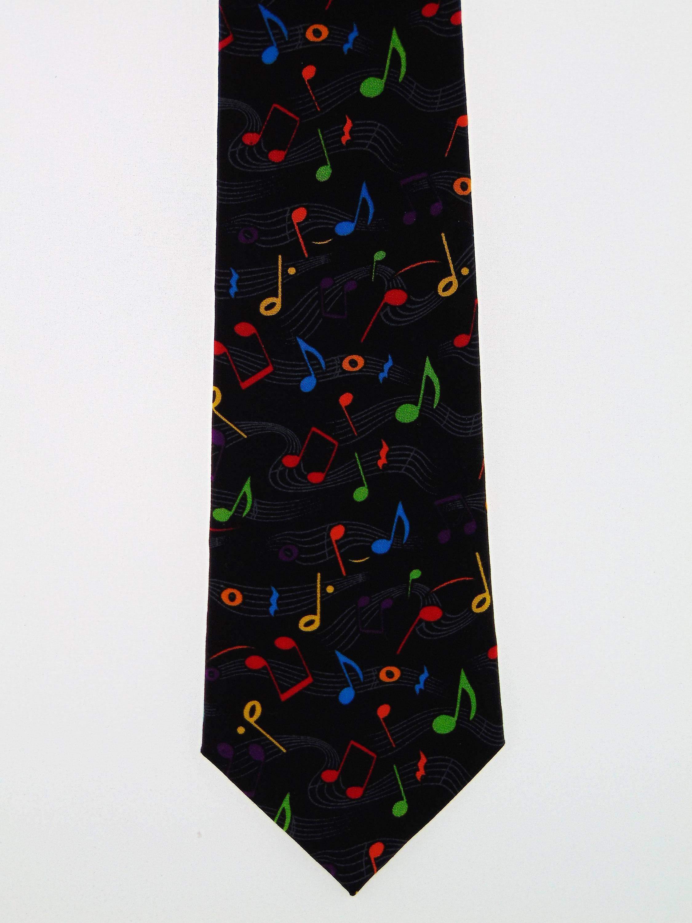 Music Note Tie Music Lovers Mens or Boys Necktie. Also Etsy