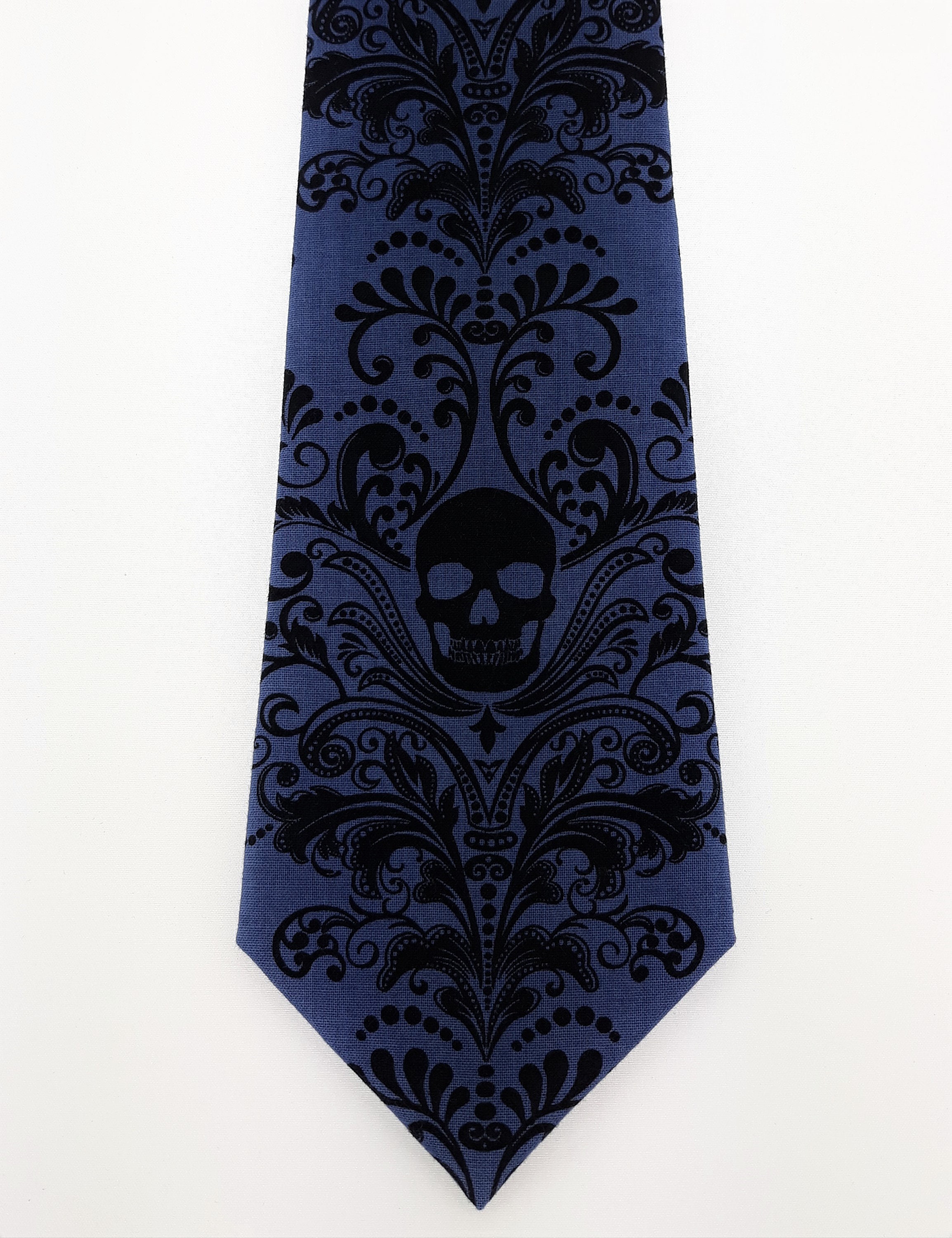 mens skull bow ties