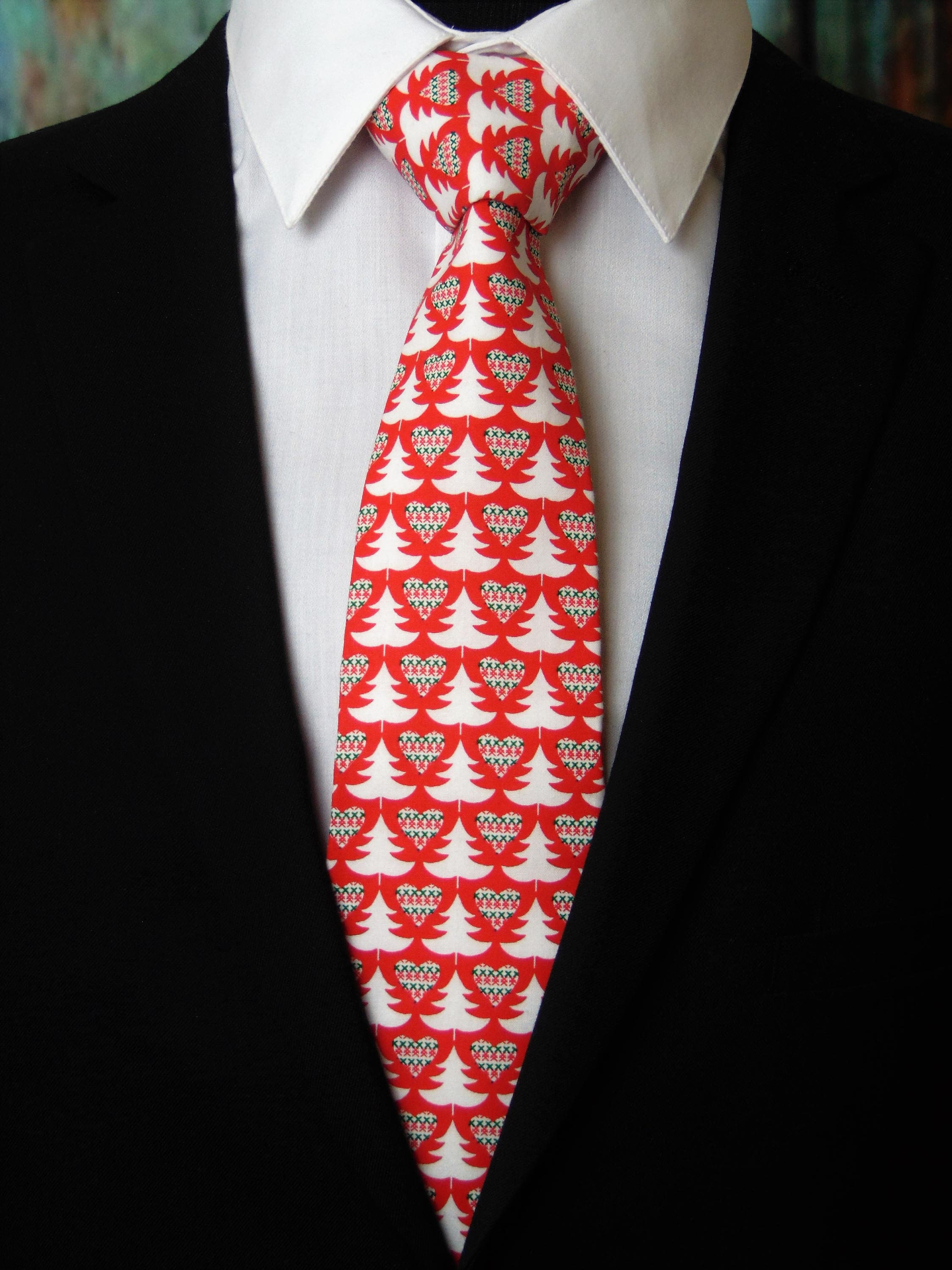 Christmas Tie Classic Christmas Neck Tie for Men also Available as a