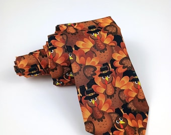 Thanksgiving Turkey Tie