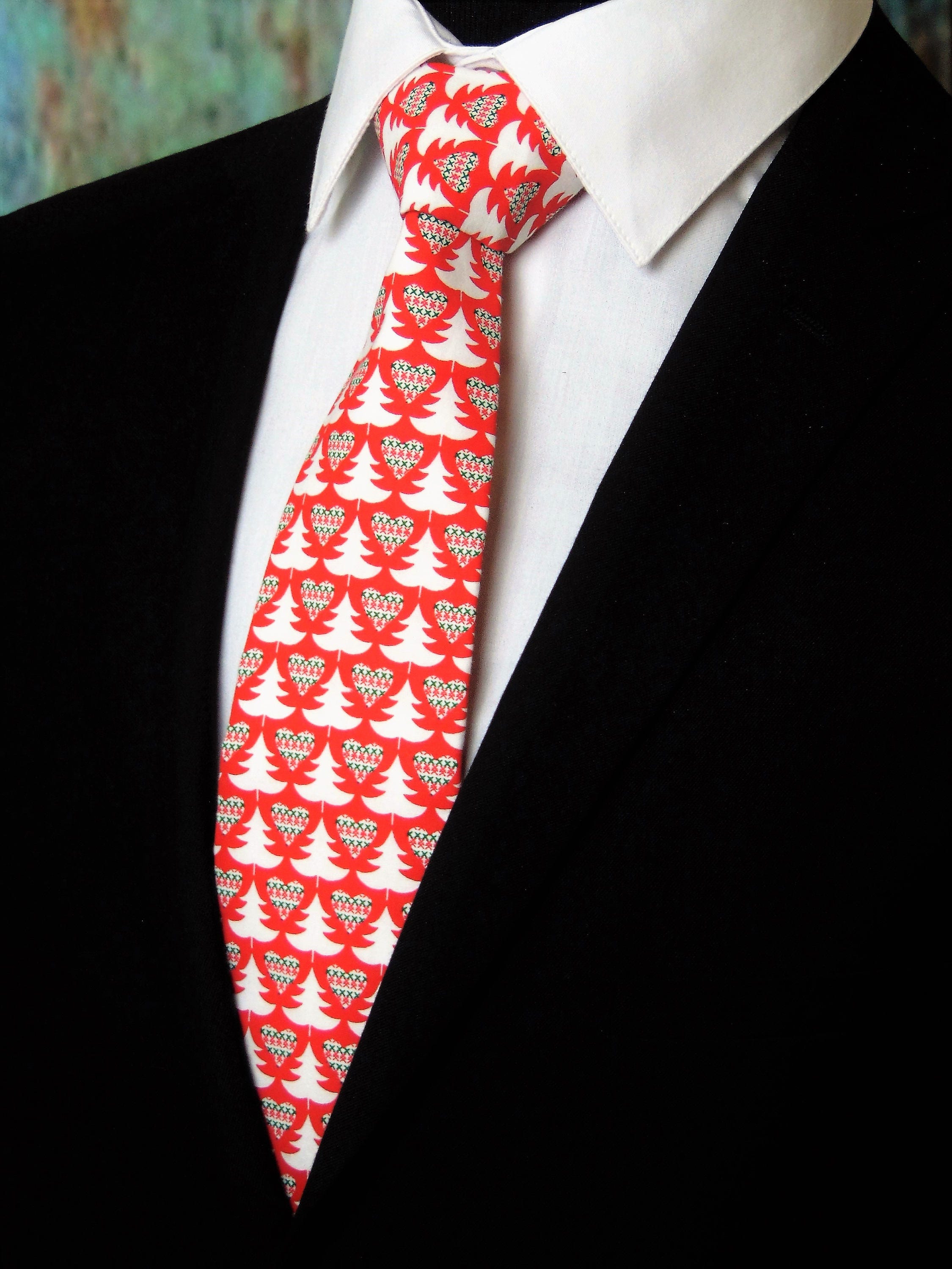 Christmas Tie Classic Christmas Neck Tie for Men also Available as a