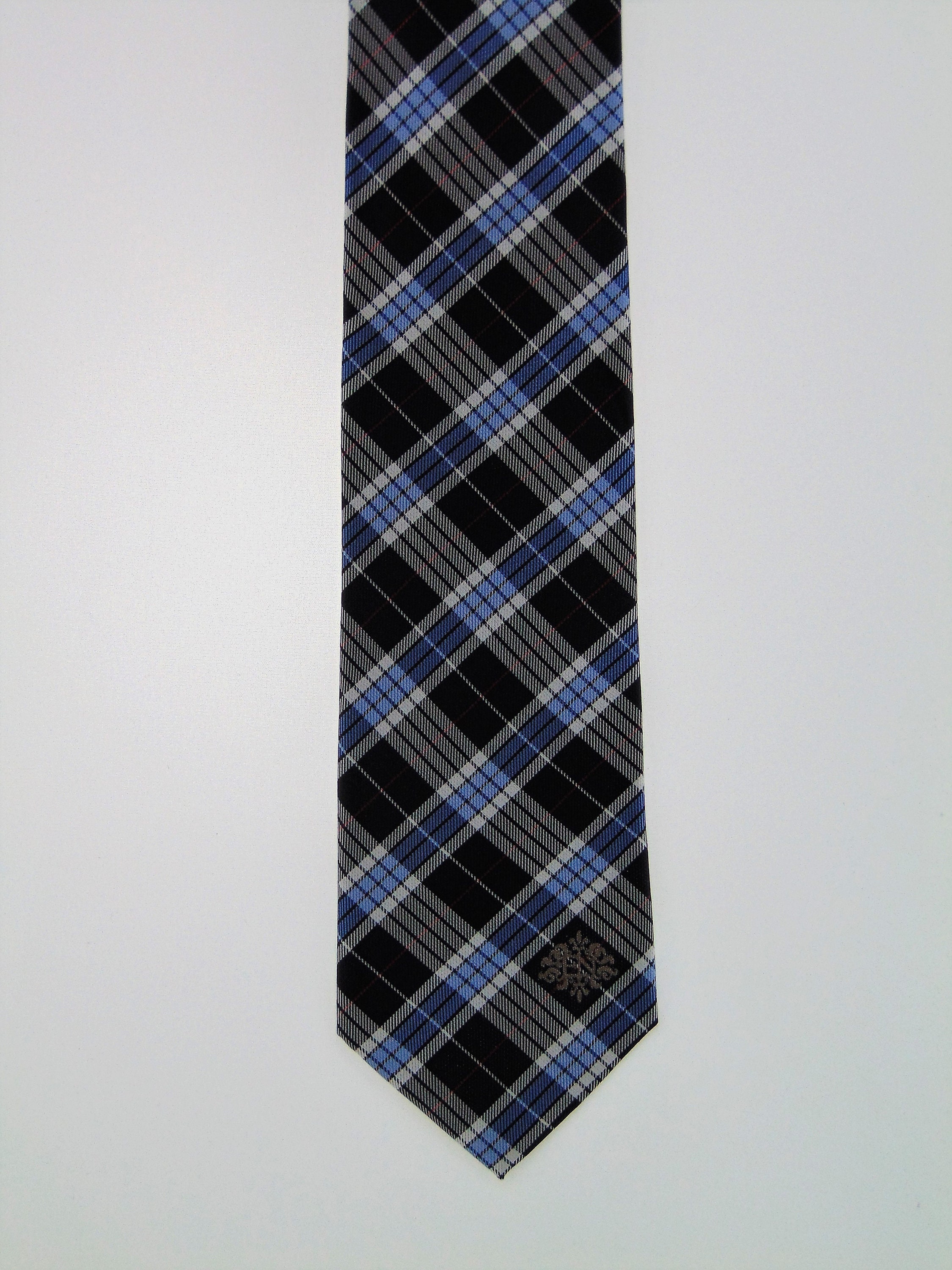 Plaid Necktie – Mens Silk Plaid Ties