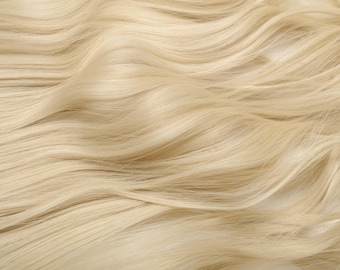 Lichtblond haar - Slavisch haar - Echt haar - Remy-haar - Clip-in extensions - Lange hair extensions - Hoge kwaliteit mensenhaar - Cadeau aan haar
