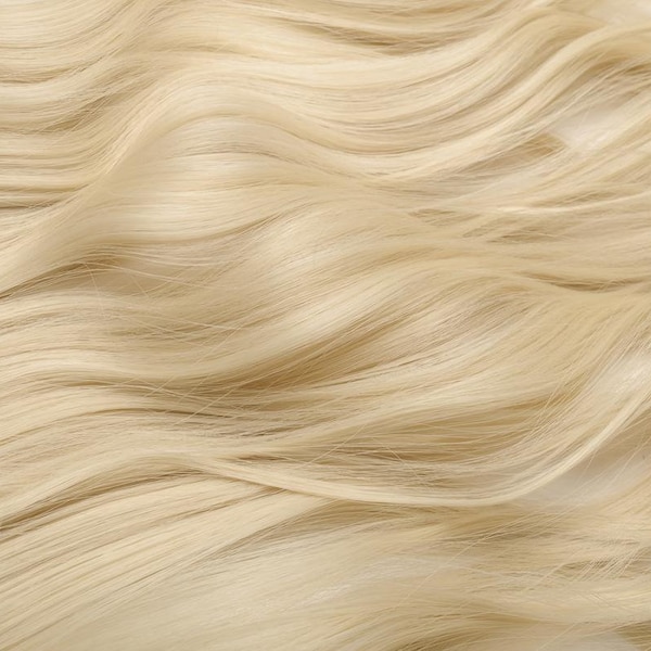 Light blonde hair - Slavic hair - Human hair - Remy Hair - Clip in extensions - Long hair Extension - High Quality Human Hair - Gift to her