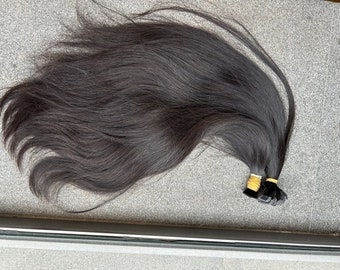Remy Slavic Human Hair Tape In Extensions – Straight Silky Hair, 22 Inch