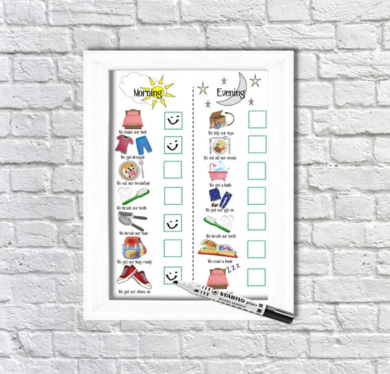 Printable Family Routine Chart