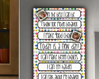 Kids Behavior Scale Ladder, peg Chart, Behavior Chart, Command centre, Positive reinforcement (USA Spelling) Childrens Behavior, With Photos