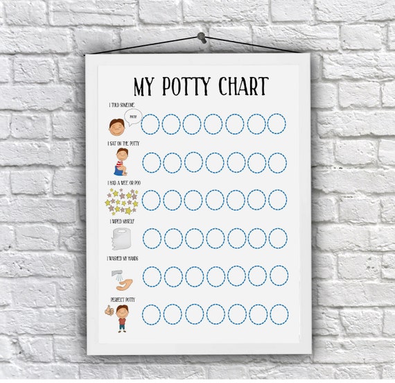 How To Make A Sticker Chart For Potty Training