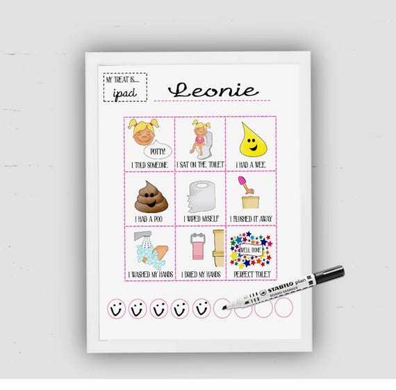 Toilet Training Sticker Chart Printable