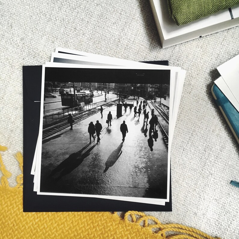 Home Decor Postcard with Envelope 1 City Postcard Set Travel Postcards City Art Postcard Fine Art Prints Street Photography Wall Art