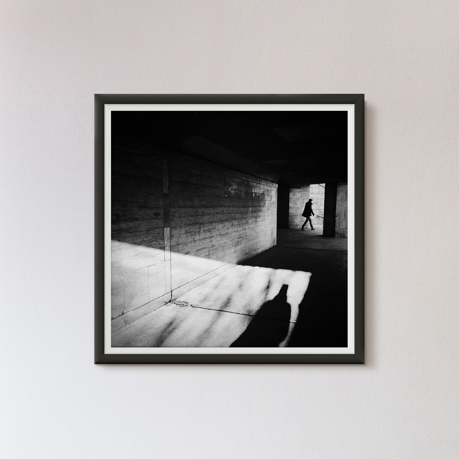 Noir Style Art Print Black and White City Art Print Street Etsy