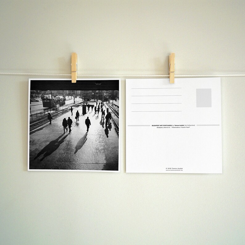 Home Decor Postcard with Envelope 1 City Postcard Set Travel Postcards City Art Postcard Fine Art Prints Street Photography Wall Art