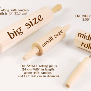 No. R049 Disco stars Rolling Pin, Engraved Rolling Pin, Rolling Pin, Embossed Cookies, Wooden Rolling pin, Nudelholz, Christmas stars image 8