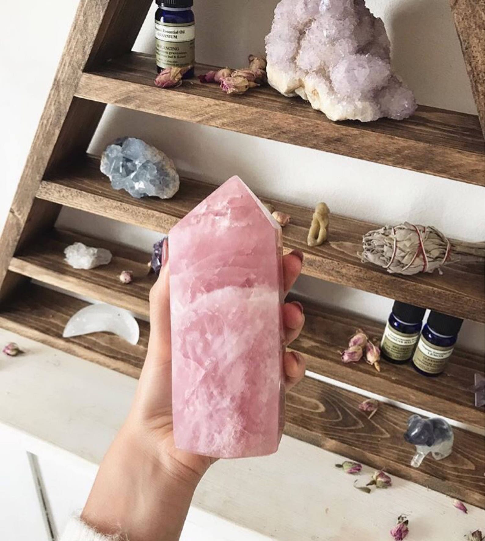 XXL Triangle Display Wall Altar Display Shelf Altar Large Etsy