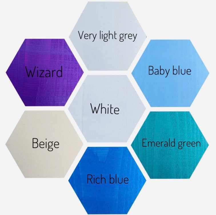 Large Hexagon Shelf Hexagon Shelves Shelf Etsy UK