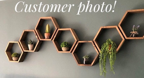 ビンテージ 蜂の巣型 棚