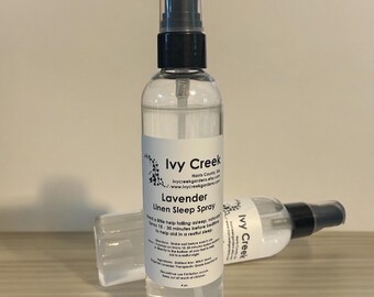 Lavender Chamomile Pillow Mist | Aromatherapy Sleep Spray | Handmade Natural Linen & Room Mist | Calming Bedtime Relaxation