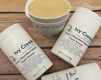 Ivy Creek Insect Repellent Balm | Plant Based | Bug Off | Bug Be Gone | Great for Hiking and Camping