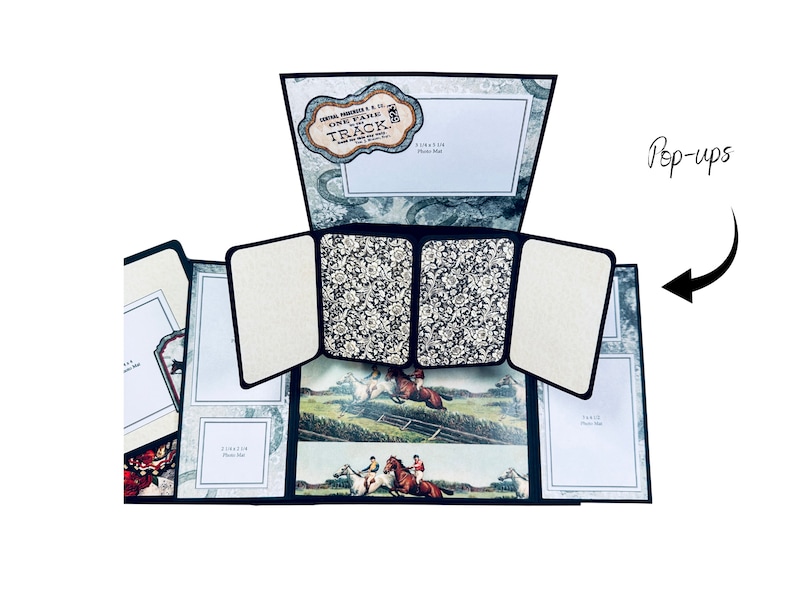 Interactive Mini Album PDF and Tutorial DIY Mini Album Make Etsy