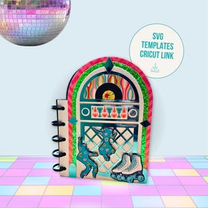 Jukebox Mini Album Cut Files and Tutorial
