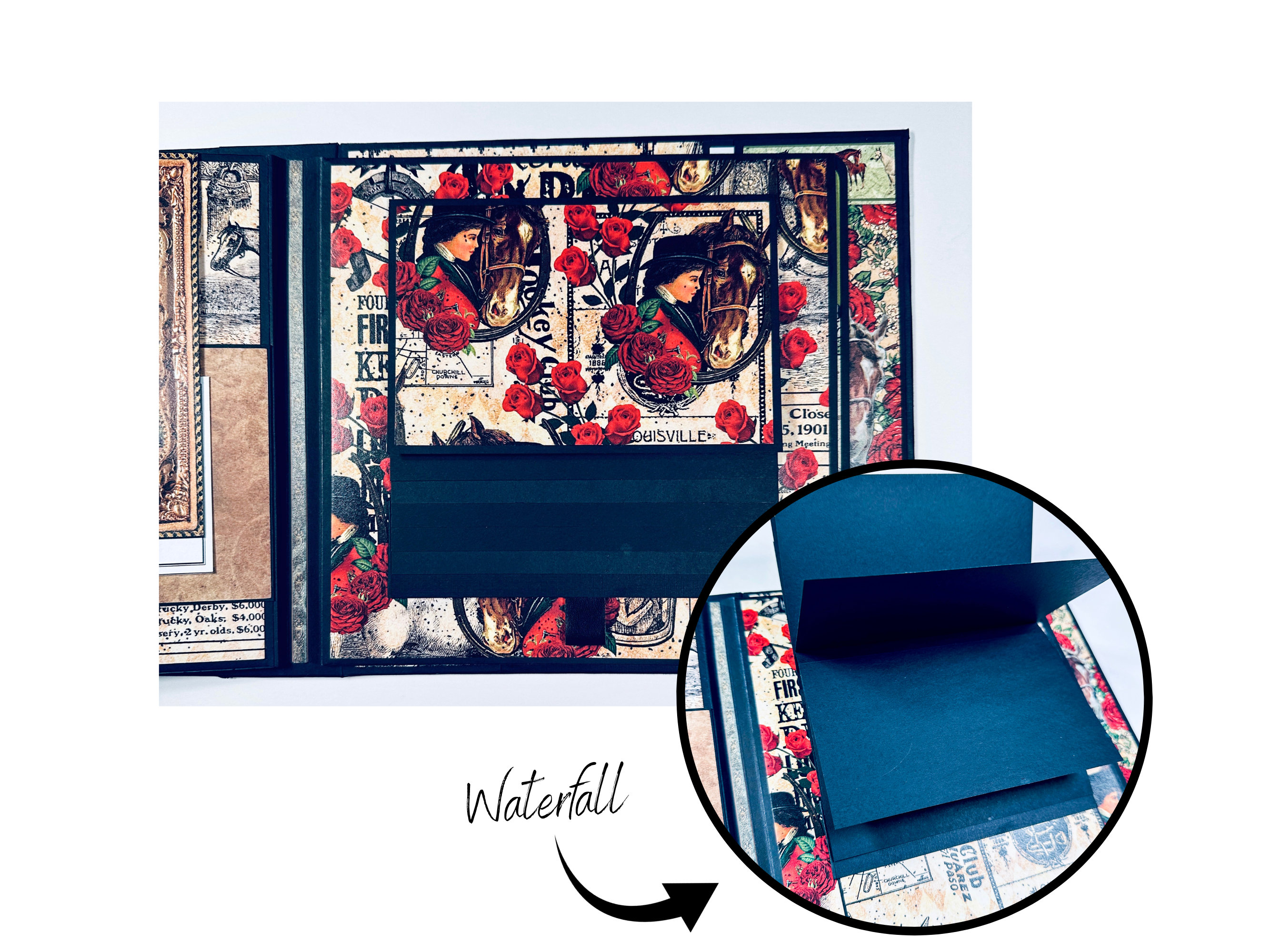 Interactive Mini Album PDF and Tutorial, DIY Mini Album, Make Your Own