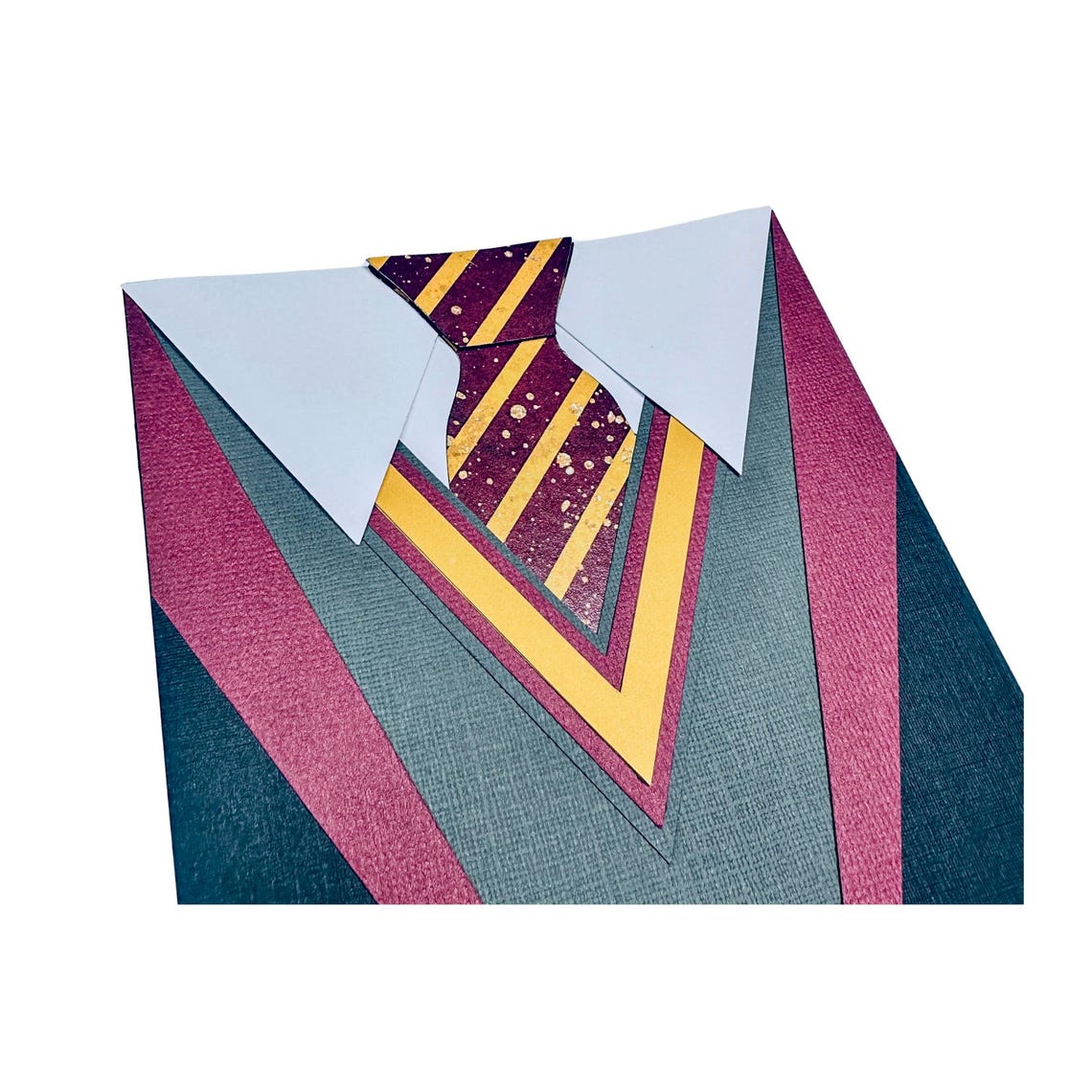 Wizard Robe Card Cut File & Pattern Bundle, Make Your Own Card, DIY ...