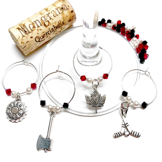 Wine Charms - "Canada"