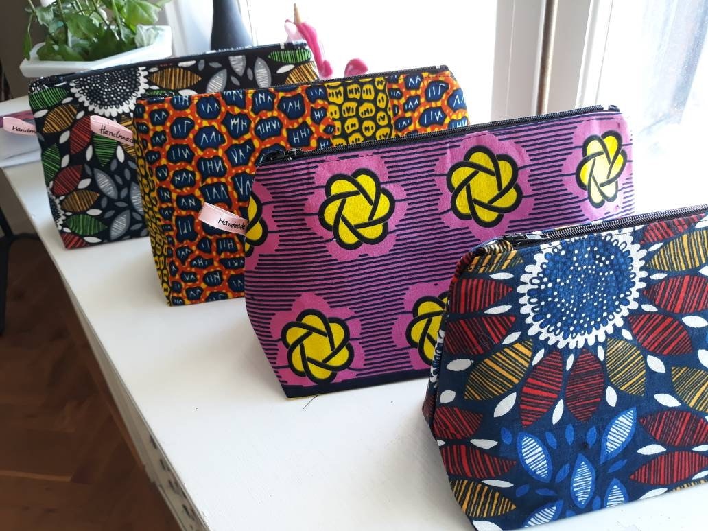 African Print Makeup Bag – Uzuri Closet