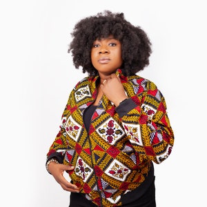 Ankara bomber jacket, African wax bomber jacket, bomber jacket, unisex bomber jacket, handmade jacket, Afrocentric bomber jacket, jacket