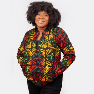 Ankara bomber jacket, African wax bomber jacket, bomber jacket, unisex bomber jacket, handmade jacket, Afrocentric bomber jacket, jacket