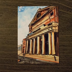 Symphony Hall: Boston Watercolor Print image 2