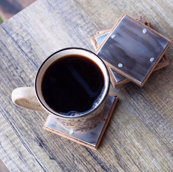 Items similar to Industrial Chic Coasters on Etsy