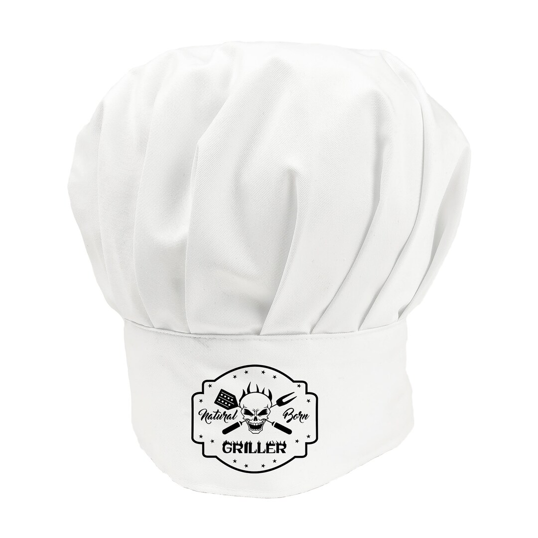 Natural Born Griller French Style Chef Hat. Etsy