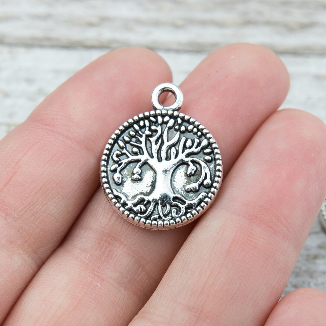 BULK 50 PIECES Tree Charm, Tree of Life Charm, Tree Pendant, Nature