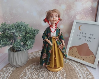 Muñeca Ooak Art, muñeca realista, muñecas de arcilla polimérica, figura humana, muñeca interior, muñeca coleccionable, muñecas etsy