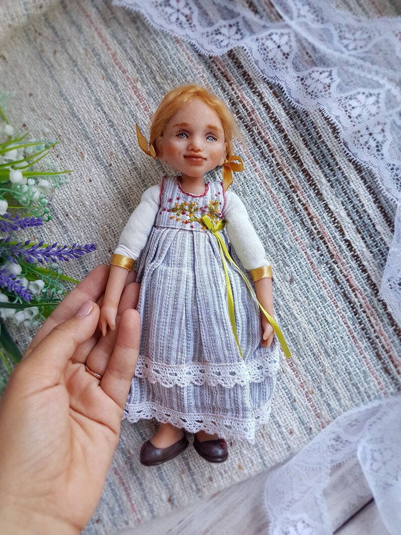 Ooak Art doll realistic doll baby doll polymer clay dolls Etsy