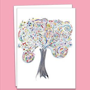 Overflow - Colección Árbol Mágico - Tarjeta para todas las ocasiones - Personalizable.