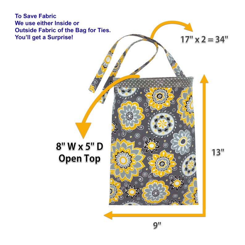 Car Trash Bag Trash Bag for Car With Reusable Waterproof Liner and