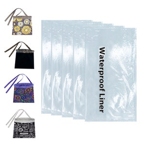 Car Trash Bag Liner - Reusable Waterproof Liner for NeatCarBags - Set of 5
