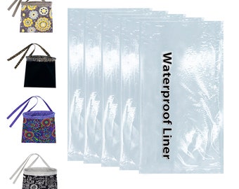 Car Trash Bag Liner - Reusable Waterproof Liner for NeatCarBags - Set of 5