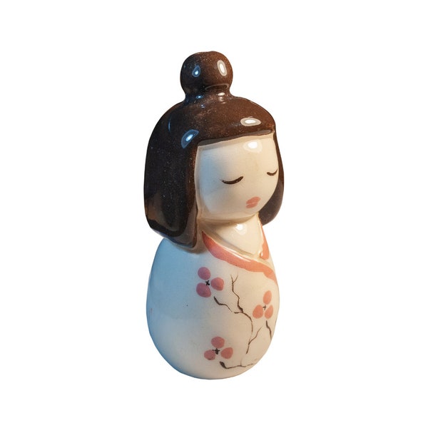 Kokeshi Doll Ceramic Pipe - Funny & Cute Smoking Bowl